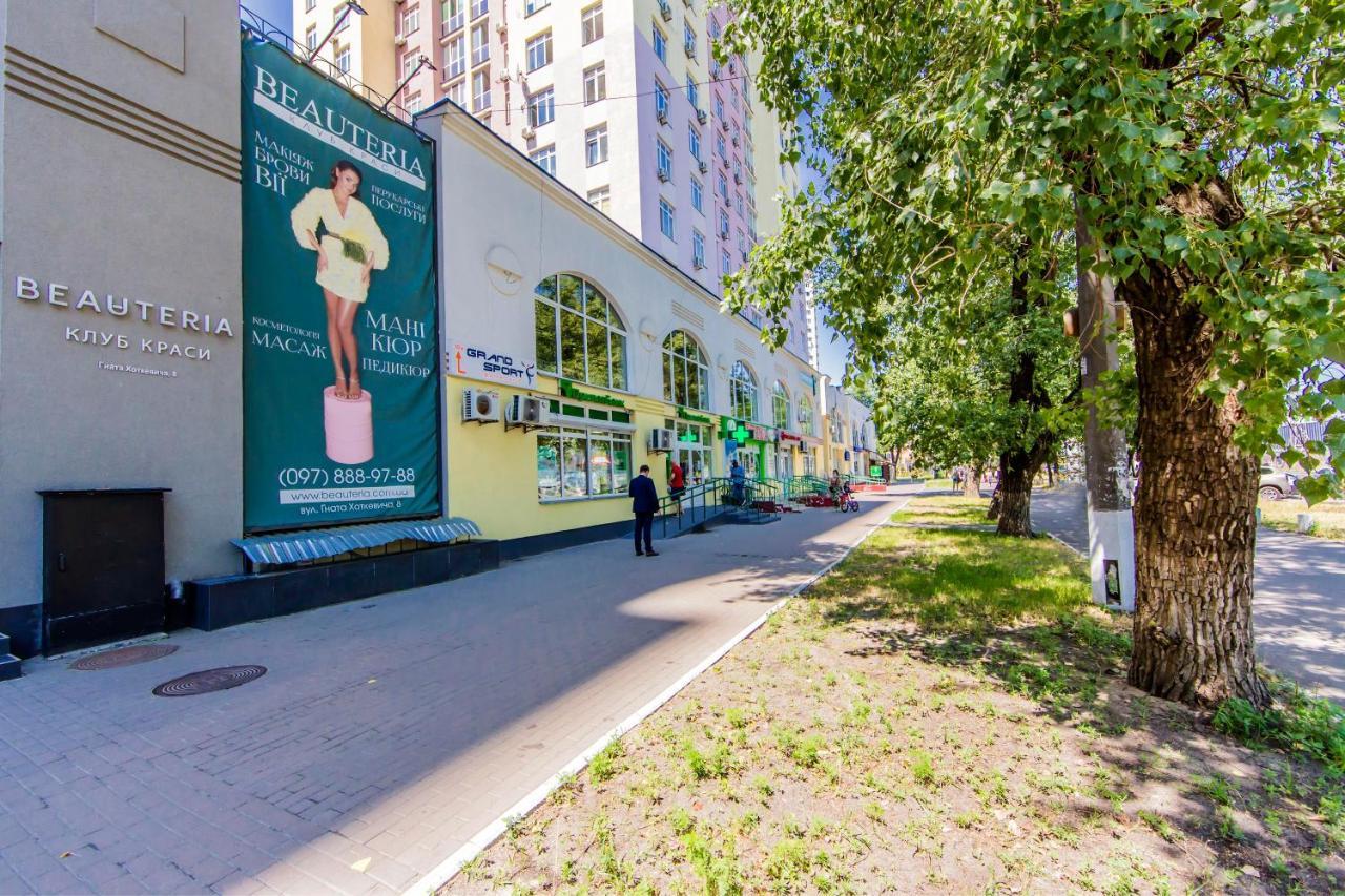 Rent-Kiev 2 Min Metro Chernihivska Lux Exterior foto